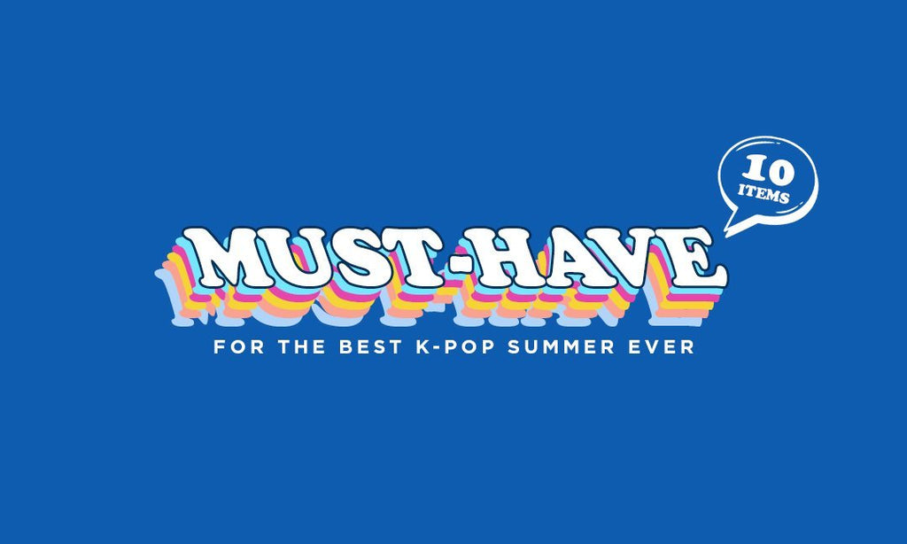 10 Must-Have Items For The Best K-Pop Summer Ever! - SM Global Shop