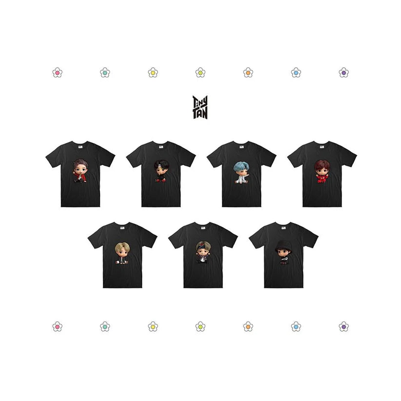 TinyTAN Official Licensed 3D Black Loungewear by TIYP - V
