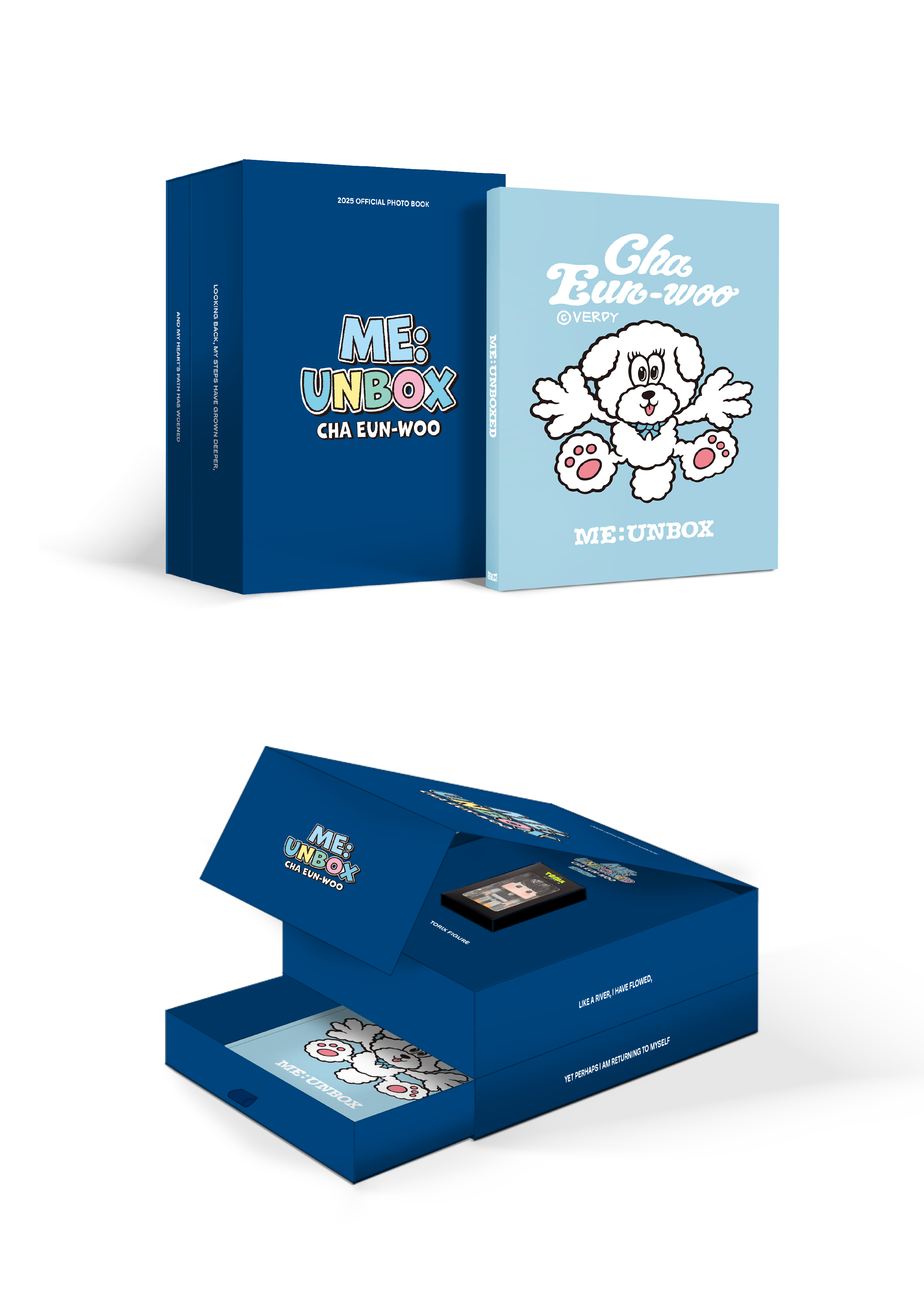 [Pre-Order] 2025 Official Photo Book with VERDY ME : UNBOX CHA EUN-WOO