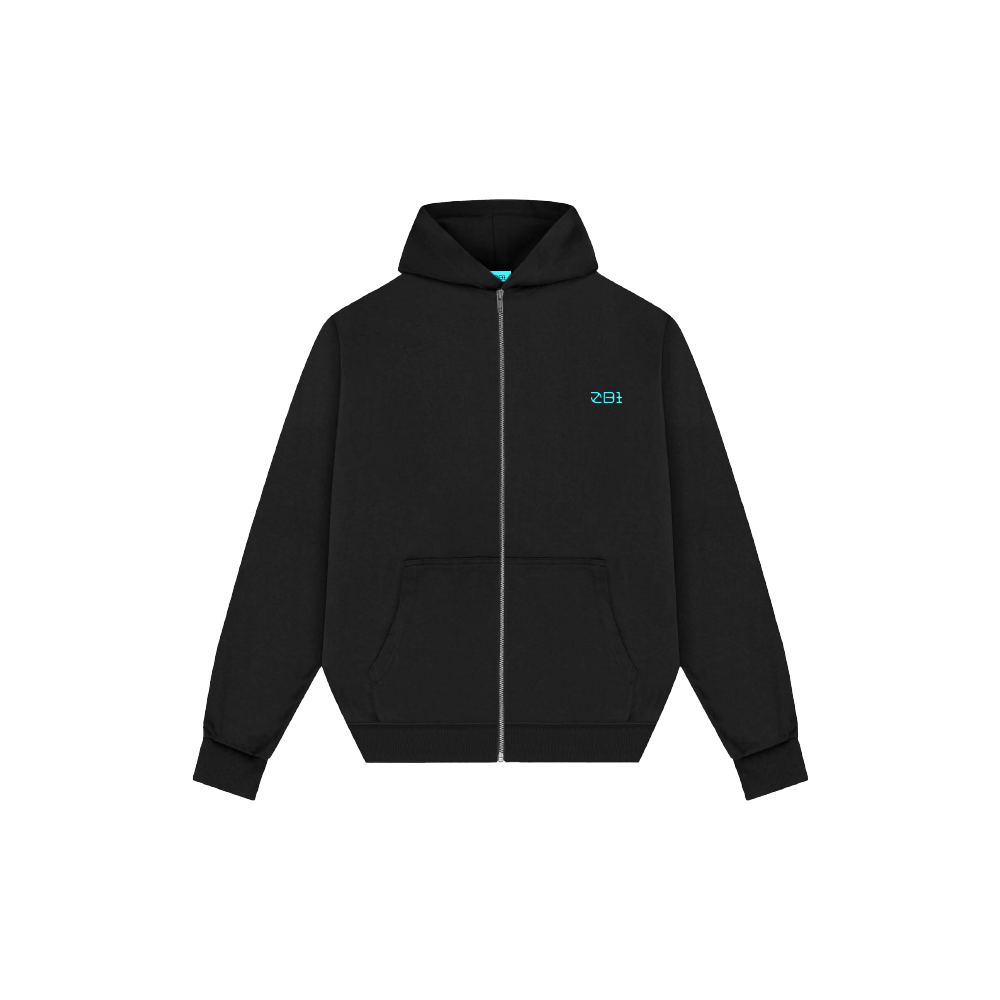 [ZEROBASEONE] BLUE PARADISE Oversized Zip Up Hoodie