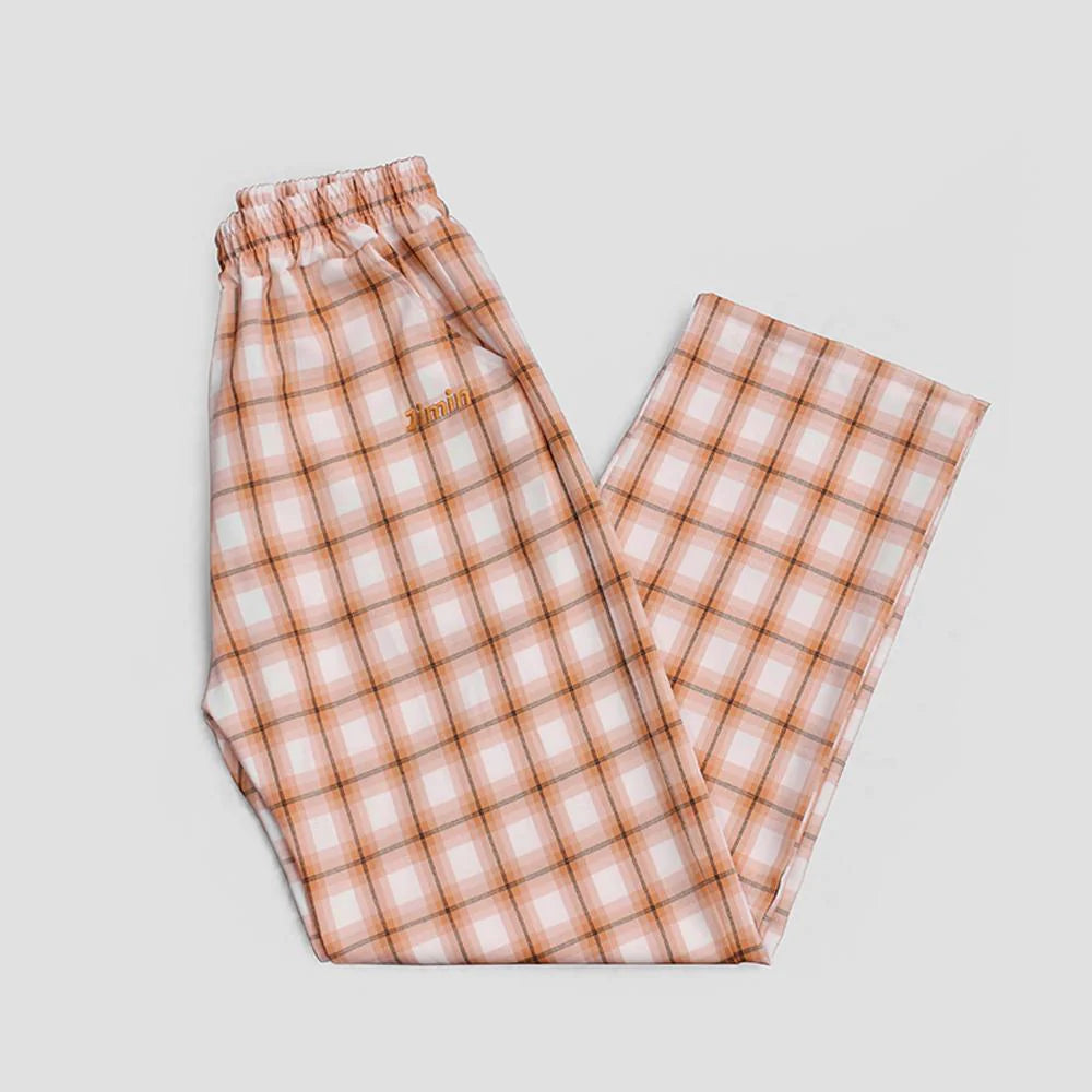 TinyTAN Official Licensed Checked Pattern Loungewear by TIYP - JIMIN