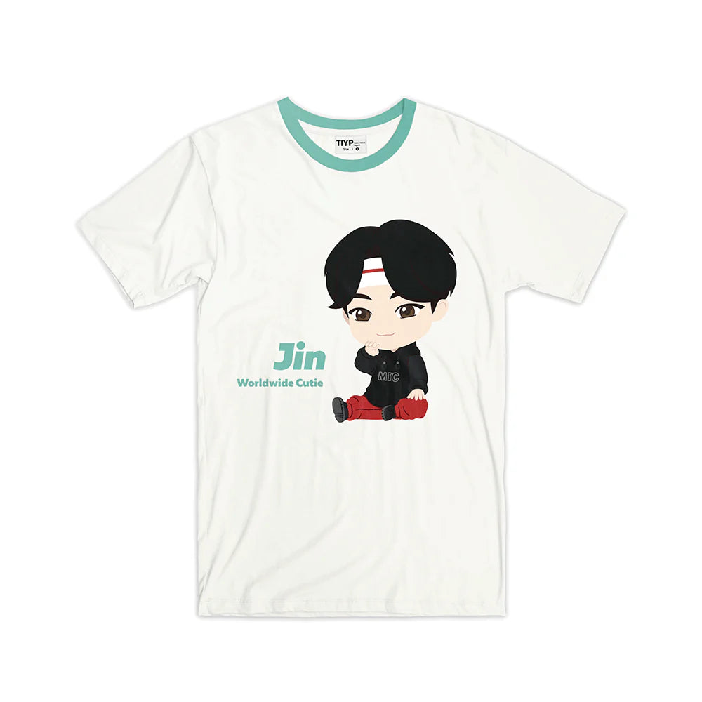 TinyTAN Official Licensed Checked Pattern Loungewear by TIYP - JIN