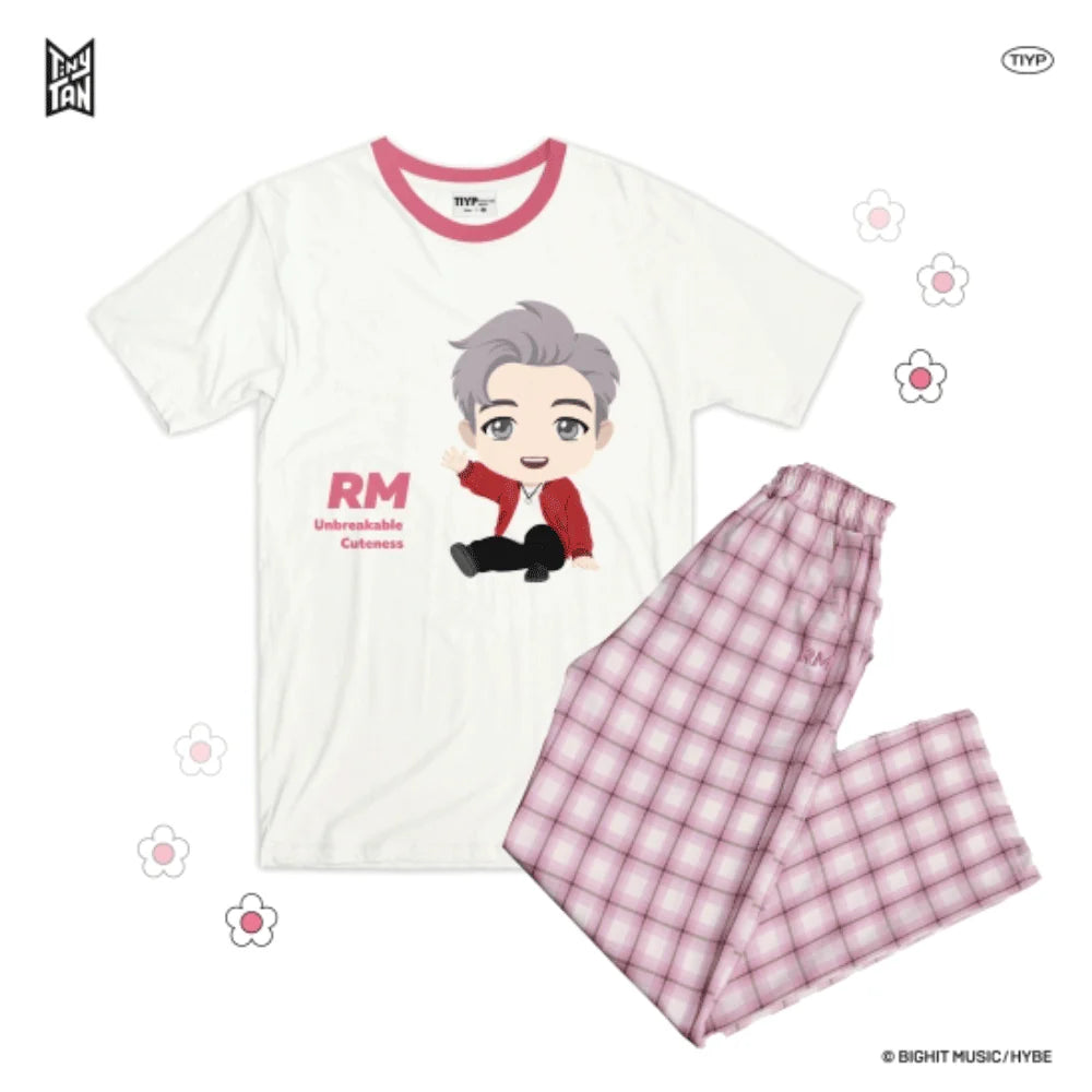 TinyTAN Official Licensed Checked Pattern Loungewear by TIYP - RM
