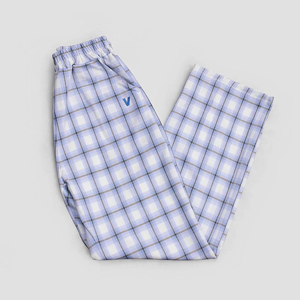 TinyTAN Official Licensed Checked Pattern Loungewear by TIYP - V